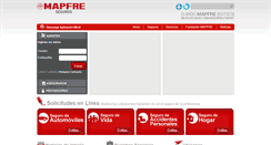 Desktop Screenshot of mapfre.com.ve