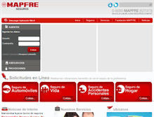 Tablet Screenshot of mapfre.com.ve