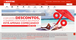 Desktop Screenshot of mapfre.com.br