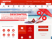 Tablet Screenshot of mapfre.com.br